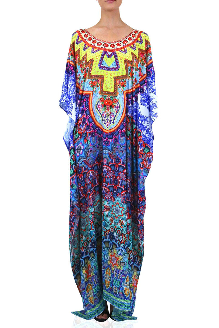 kaftan luxury, women's kaftans plus size, luxury kaftan, Colors of Fashion,